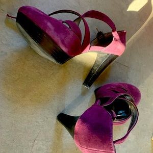 Purple Marc Jacobs pumps size 8